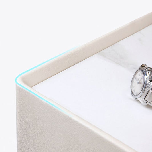 2 Schubladen Akzenttisch Nachttisch moderner Nachttisch, 19,7 "groß