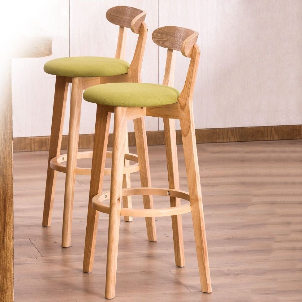 Wood Scandinavian Kitchen Dining Room Armless Stool Low Back Bar Stool Clearhalo 'Bar Furniture' 'Bar Stools' 'bar_stools' 'furn' 'furn_bar_stools' 'furniture_bar_stools' 'Kitchen & Dining Furniture' 'kitchen&dining_furn' 'kitchen' 'kitchen_furn' Furniture' 1200x1200_c8127512-c33c-4e03-a93f-a6739df3b6d1