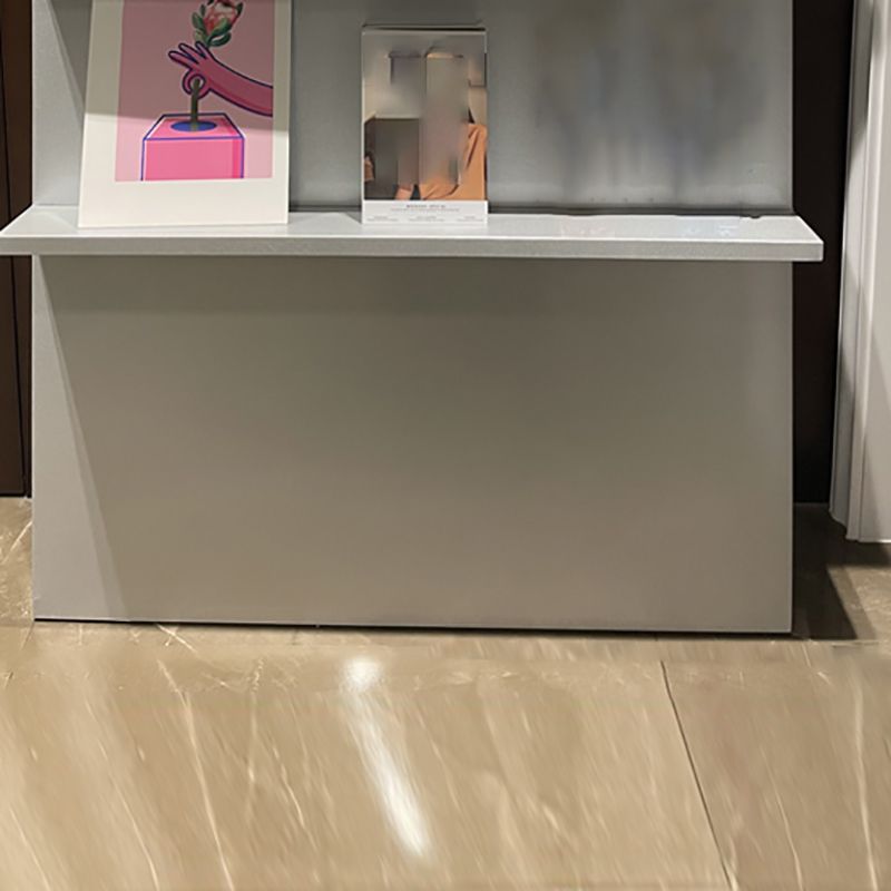 3 estanterías de estantería de metal en estantería incluye estantería en blanco y plata