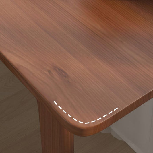 MODERNA RITTAGNO RETTANGULARE IN LEGNO STRA 4 GUBLE DI OFFICIO PER CASA