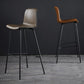Contemporary Bar Stool Armless Leather Low Back Counter Chair with Footrest and Iron Base Clearhalo 'Bar Furniture' 'Bar Stools' 'bar_stools' 'furn' 'furn_bar_stools' 'furniture_bar_stools' 'Kitchen & Dining Furniture' 'kitchen&dining_furn' 'kitchen' 'kitchen_furn' Furniture' 1200x1200_c8143a15-4982-40bc-ab19-820333c631f1