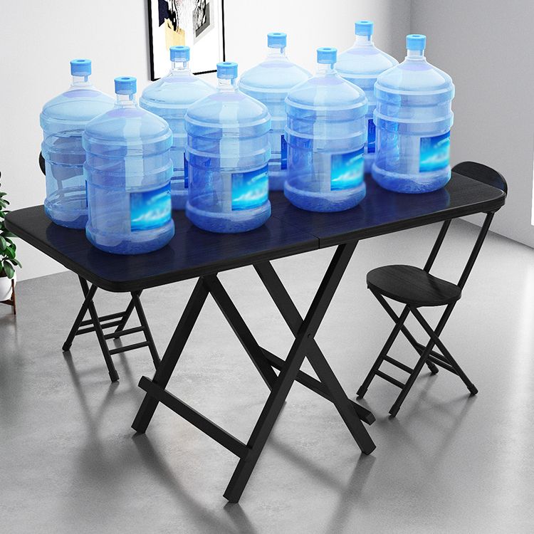 Modern Style Traditional Height Dining Set with Folding Table and Chairs Clearhalo 'Dining Room Sets' 'Dining Tables & Seating' 'dining_room_set' 'furn' 'furn_dining_room_set' 'Furniture' 'furniture_dining_room_set' 'Kitchen & Dining Furniture' 'kitchen&dining_furn' 'kitchen' 1200x1200_c8147d9b-929e-44b7-bd54-d9eea704f78b