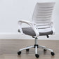 Modernism Fixed Arms Office Chair Mesh Back Desk Chair with Wheels
