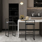 Nordic Style Velvet Upholstered Barstool Sleigh Base Bar Stool Clearhalo 'Bar Furniture' 'Bar Stools' 'bar_stools' 'furn' 'furn_bar_stools' 'furniture_bar_stools' 'Kitchen & Dining Furniture' 'kitchen&dining_furn' 'kitchen' 'kitchen_furn' Furniture' 1200x1200_c8182462-6e63-4a8d-adba-13c90fa39e1c