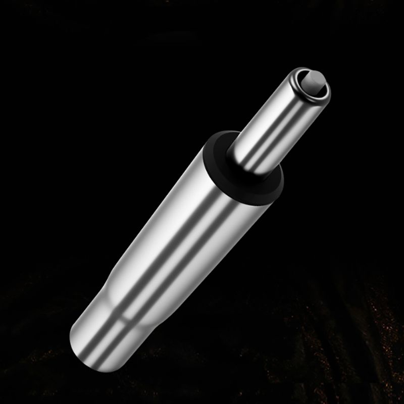 Chaise de bureau à bras fixes moderne chaise de hauteur de siège réglable en cuir avec roues