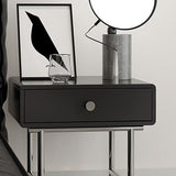 Comodino ingegnerizzato in legno comodino industriale mobile per camera da letto