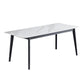 Solid Wood Mid-Century Modern Table Rectangle Sintered Stone Top Table for Dining Room Clearhalo ' dining_table' 'Dining Tables & Seating' 'Dining Tables' 'furn' 'furn_dining_table' 'Furniture' 'furniture_dining_table' 'Kitchen & Dining Furniture' 'kitchen&dining_furn' 'kitchen' 'kitchen_dining_table' 1200x1200_c81c0c84-a64c-4f54-94e5-892a8bec77a7