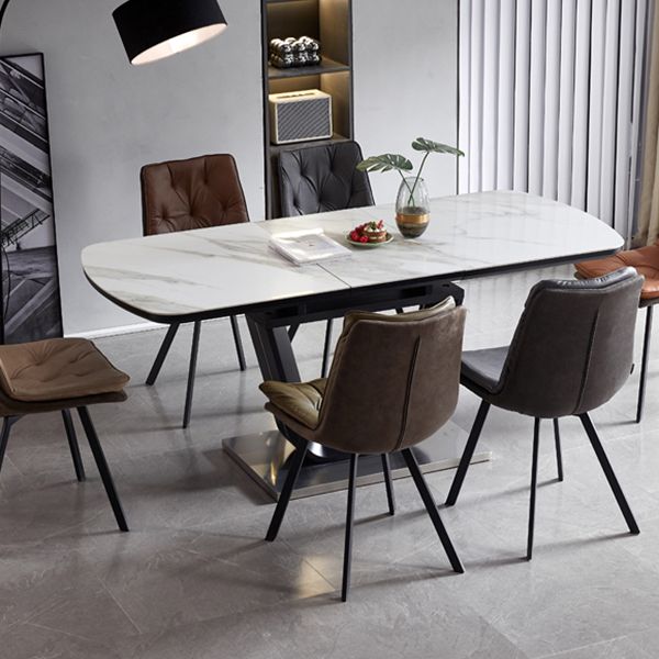 Chaise de salle à manger Parsons à bras sans arborescence intérieur industriel