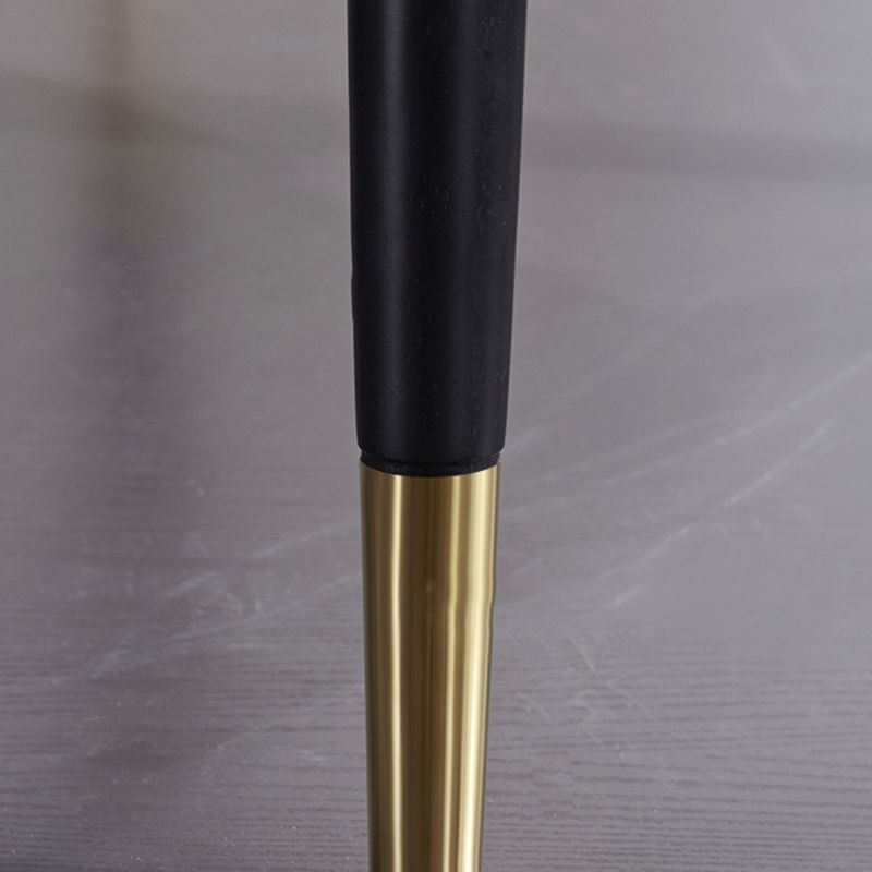 Scandinavian Style Velvet Dining Chairs Solid Back Upholstered Armless Chair (Set of 2) Clearhalo ' kitchen&dining_furn' 'Dining Chairs' 'Dining Tables & Seating' 'dining_chair' 'furn' 'furn_dining_chair' 'Furniture' 'furniture_dining_chair' 'Kitchen & Dining Furniture' 'kitchen' 1200x1200_c81fcc5d-5e42-4eca-b1ea-56093568e47b