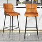 Modern Leather Bar Stool Upholstered Counter Stool for Bristol