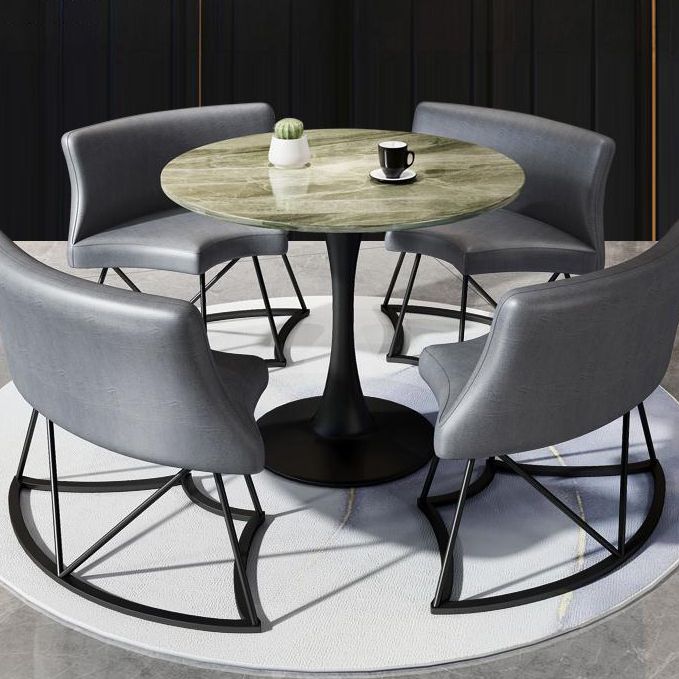 Round Furniture Traditional Luxury Stone Tulip Base Dining Room Collection Clearhalo ' dining_table' 'Dining Tables & Seating' 'Dining Tables' 'furn' 'furn_dining_table' 'Furniture' 'furniture_dining_table' 'Kitchen & Dining Furniture' 'kitchen&dining_furn' 'kitchen' 'kitchen_dining_table' 1200x1200_c821dd44-0223-46a5-b27f-3b19379a55f2