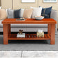 Nordic Style Coffee Table with Rectangular Solid Wood Base 4 Legs Clearhalo 'Coffee & Accent Tables' 'Coffee Tables' 'coffee_tables' 'furn' 'furn_coffee_tables' 'Furniture' 'Living Room Furniture' 1200x1200_c821e392-990d-494f-804c-fc8c1f1fde0c