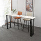 Industrial Style Rectangle Bar Table Stone Sled Base Bar Dining Table Clearhalo 'Bar Furniture' 'Bar Tables' 'bar_tables' 'furn' 'furn_bar_tables' 'Furniture' 'Kitchen & Dining Furniture' 1200x1200_c821f67f-c90a-4d67-b8e0-74ef8c53d261