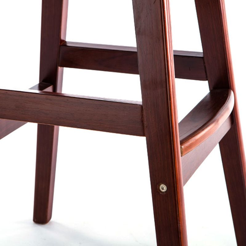 Modern Backrest Armless Counter Stool Wood Bar Stool with Pedal and Cushion Clearhalo 'Bar Furniture' 'Bar Stools' 'bar_stools' 'furn' 'furn_bar_stools' 'furniture_bar_stools' 'Kitchen & Dining Furniture' 'kitchen&dining_furn' 'kitchen' 'kitchen_furn' Furniture' 1200x1200_c8258ac7-11b5-4a8f-a0a1-d6f8b9a5369f