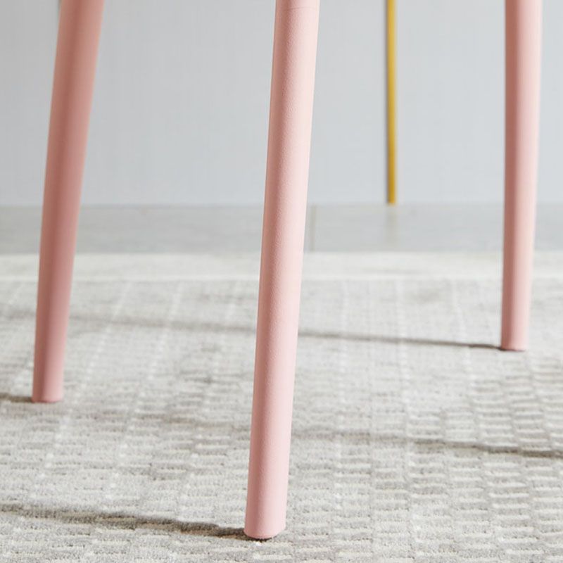 Modern Stackable Chairs Dining Armless Chair with Plastic Legs for Kitchen Clearhalo ' kitchen&dining_furn' 'Dining Chairs' 'Dining Tables & Seating' 'dining_chair' 'furn' 'furn_dining_chair' 'Furniture' 'furniture_dining_chair' 'Kitchen & Dining Furniture' 'kitchen' 1200x1200_c8258cc0-78d0-49ea-ae4d-85a9977a4dbf