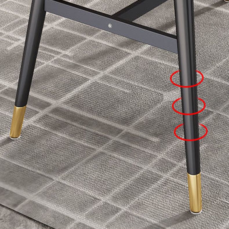 Black Dining Table Rectangle Dining Table for Kitchen Dining Room