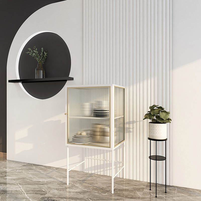 Porte moderne in vetro Curio Armadio a buffet mobile per soggiorno