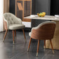 Glam Style Microfiber Leather Dining Chair Solid Back Arm Single Chair Clearhalo ' kitchen&dining_furn' 'Dining Chairs' 'Dining Tables & Seating' 'dining_chair' 'furn' 'furn_dining_chair' 'Furniture' 'furniture_dining_chair' 'Kitchen & Dining Furniture' 'kitchen' 1200x1200_c82a681a-8b13-45ee-911c-cce5ad08d39d