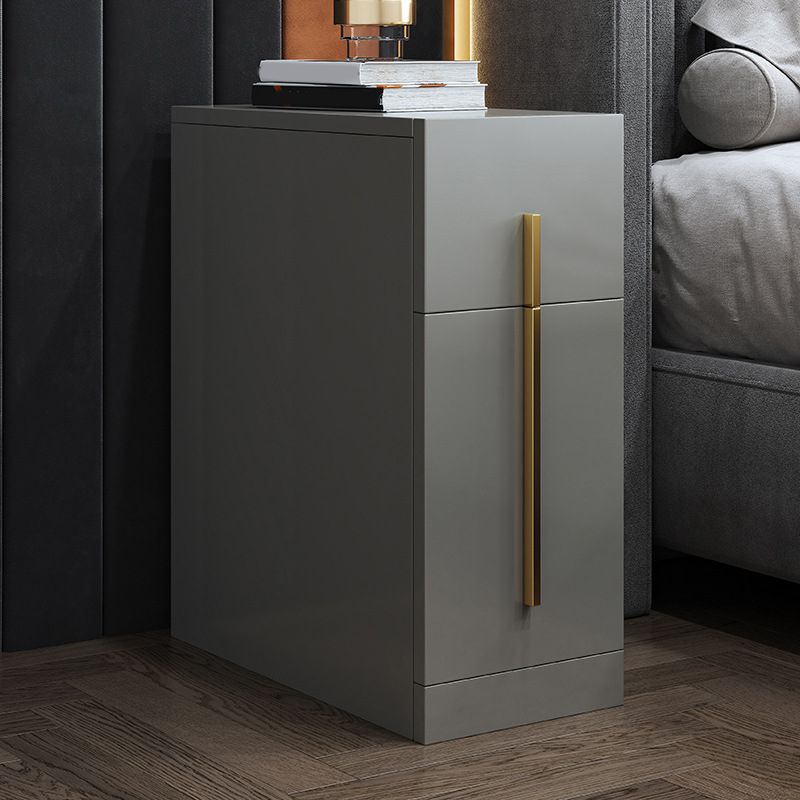 18.9 "de altura Mesa de 2 cortaveras de la madera de madera sólida Mesa Nightsanding