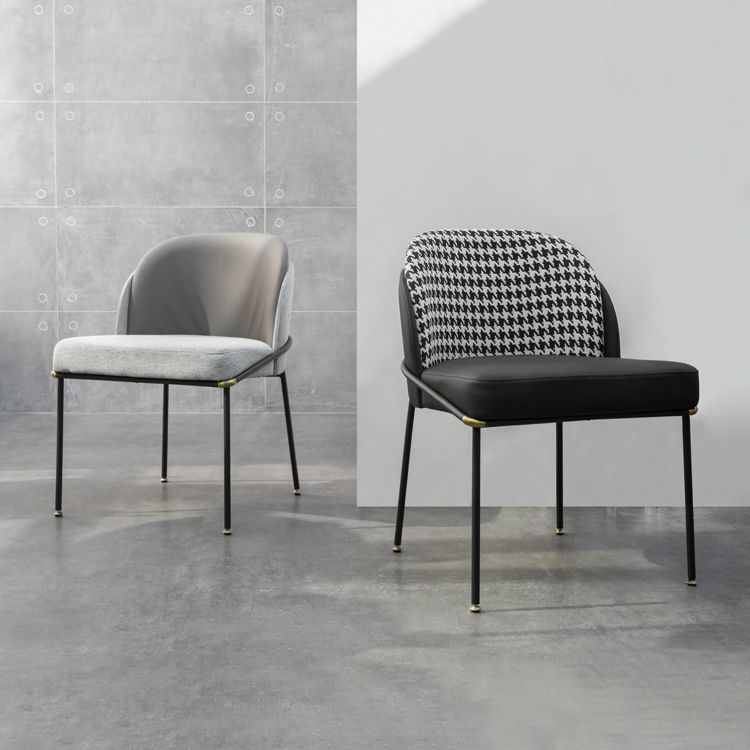 Modern Restaurant Upholstered Side Chair Matte Finish Parsons Dining Chair Clearhalo ' kitchen&dining_furn' 'Dining Chairs' 'Dining Tables & Seating' 'dining_chair' 'furn' 'furn_dining_chair' 'Furniture' 'furniture_dining_chair' 'Kitchen & Dining Furniture' 'kitchen' 1200x1200_c82e48d5-9edf-4b7a-9391-a7de81353b13