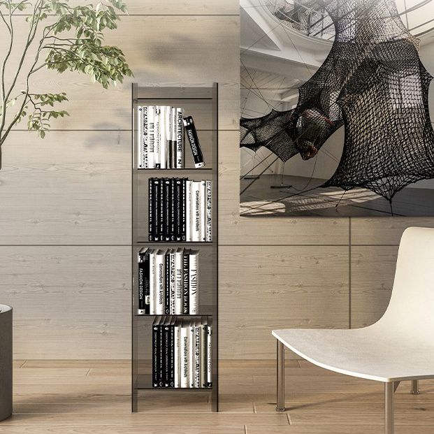 Acrylic Bookshelf Scandinavian Style Closed Back Bookcase for Office and Study Room Clearhalo 'Bookcases' 'furn' 'furn_bookcases' 'Furniture' 'furniture_bookcases' 'kitchen' 'kitchen_bookcases' 'Living Room Furniture' 'Office Furniture' 1200x1200_c82eb548-1148-451c-9e4d-f04a82338c96