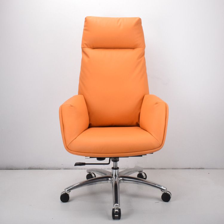 Modern & Contemporary Upholstered Chair Orange Task High Back Chair Clearhalo 'furn' 'furn_office_chair' 'Furniture' 'Office Chairs' 'Office Furniture' 'office_chair' 1200x1200_c82ec2a4-0e88-4c7d-812f-df9a7422dce5