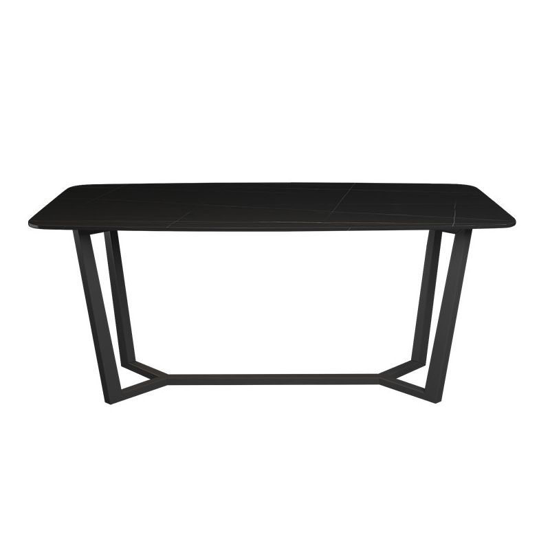 Contemporary 1/5/7 Pieces Dining Set Black Sintered Stone Dining Furniture Clearhalo 'Dining Room Sets' 'Dining Tables & Seating' 'dining_room_set' 'furn' 'furn_dining_room_set' 'Furniture' 'furniture_dining_room_set' 'Kitchen & Dining Furniture' 'kitchen&dining_furn' 'kitchen' 1200x1200_c8332e83-d3fe-4985-b4cf-d6aa1ef893d3