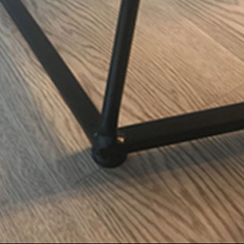 Mid-Century Modern Iron Coffee Table Cross Legs Cocktail Table for Home Clearhalo 'Coffee & Accent Tables' 'Coffee Tables' 'coffee_tables' 'furn' 'furn_coffee_tables' 'Furniture' 'Living Room Furniture' 1200x1200_c8349030-c1b5-45e5-ac88-ca35cc2ae207