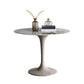 Modern Sintered Stone Dining Table Set Round 1/2/4/5 Pieces Dining Set