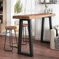 Living Room Solid Wood Counter Wine Table Sled Modern Natural Bar Height Pub Table Clearhalo 'Bar Furniture' 'Bar Tables' 'bar_tables' 'furn' 'furn_bar_tables' 'Furniture' 'Kitchen & Dining Furniture' 1200x1200_c83768f1-8b52-4e92-9d32-c850a9133fe7