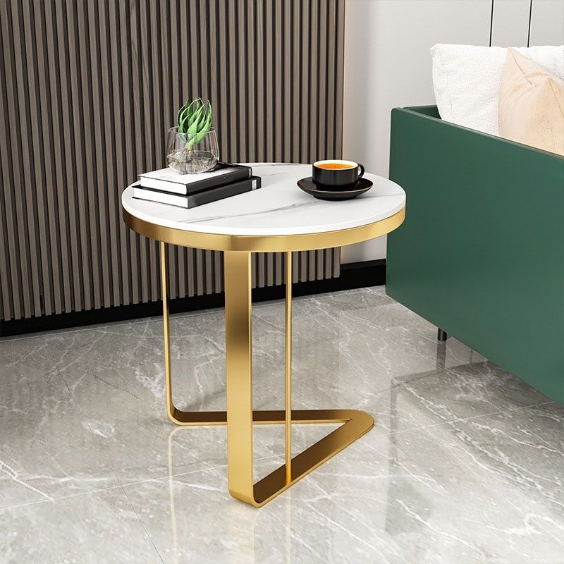 Mesa contemporánea de la tabla de la altura de la tabla del extremo metálico superior