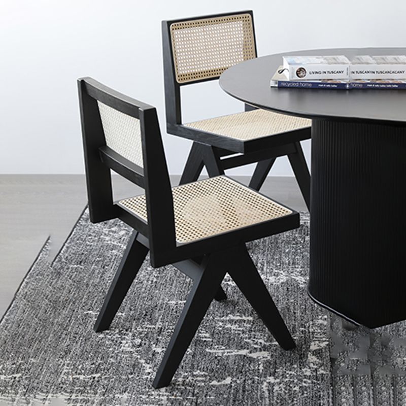 Traditional Dining Chair Wooden Open Back Side Chair for Home Clearhalo 'Dining Chairs' 'Dining Tables & Seating' 'dining_chair' 'furn' 'furn_dining_chair' 'Furniture' 'Kitchen & Dining Furniture' 1200x1200_c839edbd-68ec-4af3-80bb-6af76d0f42c3
