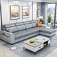 106.3"L x 57.09"W x 35.43"H Fabric Adjustable High Back Sectionals Sofa with Storage Clearhalo 'furn' 'furn_sectionals' 'Furniture' 'furniture_sectionals' 'kitchen' 'kitchen_sectionals' 'Living Room Furniture' 'Sectionals' 1200x1200_c83afdfc-337e-4924-acd0-9e7eed3615cc