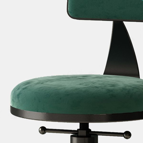 Industrial Armless Counter Stool Adjustable Bar Stool with Metal Base Clearhalo 'Bar Furniture' 'Bar Stools' 'bar_stools' 'furn' 'furn_bar_stools' 'Furniture' 'Kitchen & Dining Furniture' 1200x1200_c83ea9b8-f24e-4f62-9999-bce98d280fd0