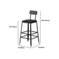 Industrial Table and Stool Set 1/4/7 Pcs Solid Wood Bar Table with Iron Base Stools Clearhalo 'Bar Furniture' 'furn' 'furn_home_bar_bar_sets' 'Furniture' 'Home Bars & Bar Sets' 'home_bar_bar_sets' 'Kitchen & Dining Furniture' 1200x1200_c83f984e-dbef-40e6-a604-0dcb8d1cf584