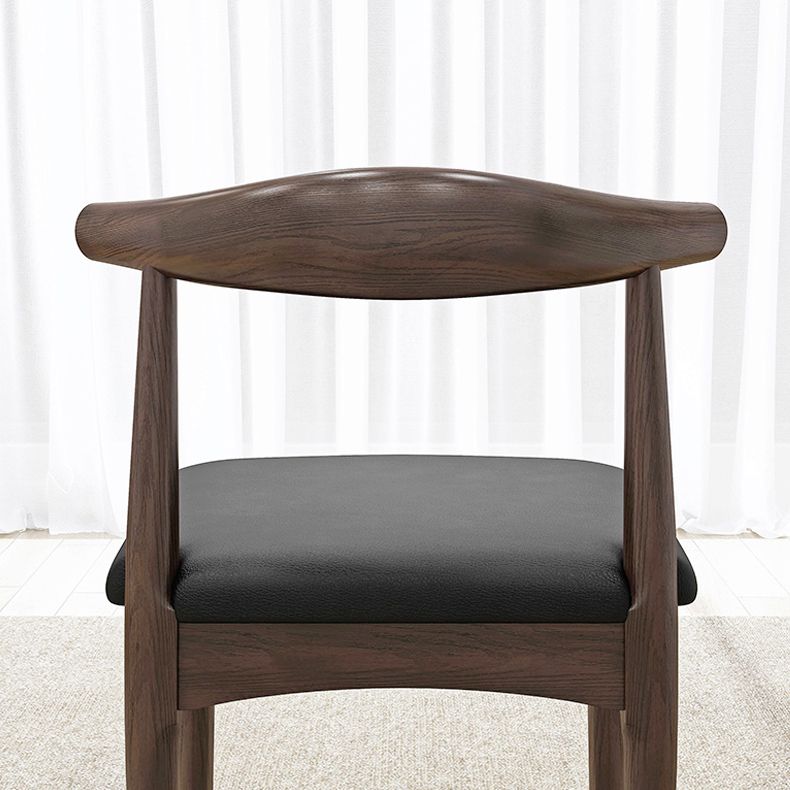 Industriële gestoffeerde zijstoelen open achterstoel