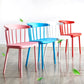 Modern Plastic Indoor-Outdoor Dining Chair Windsor Back Side Chair Clearhalo 'Dining Chairs' 'Dining Tables & Seating' 'dining_chair' 'Furniture' 'furniture_dining_chair' 'Kitchen & Dining Furniture' 1200x1200_c8496e3b-c694-4720-ad47-5a3debe35acf