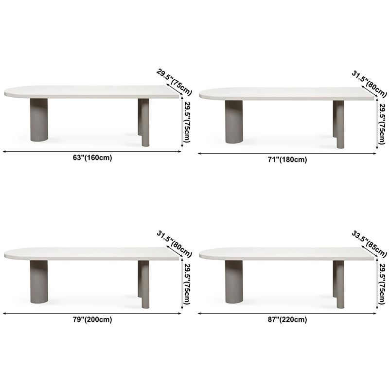 Modern Style Home Solid Wood Dining Table Freeform Shape Table with 3 Legs Base Clearhalo ' dining_table' 'Dining Tables & Seating' 'Dining Tables' 'furn' 'furn_dining_table' 'Furniture' 'furniture_dining_table' 'Kitchen & Dining Furniture' 'kitchen&dining_furn' 'kitchen' 'kitchen_dining_table' 1200x1200_c84af2ab-2023-498d-886f-6cf7556586ca