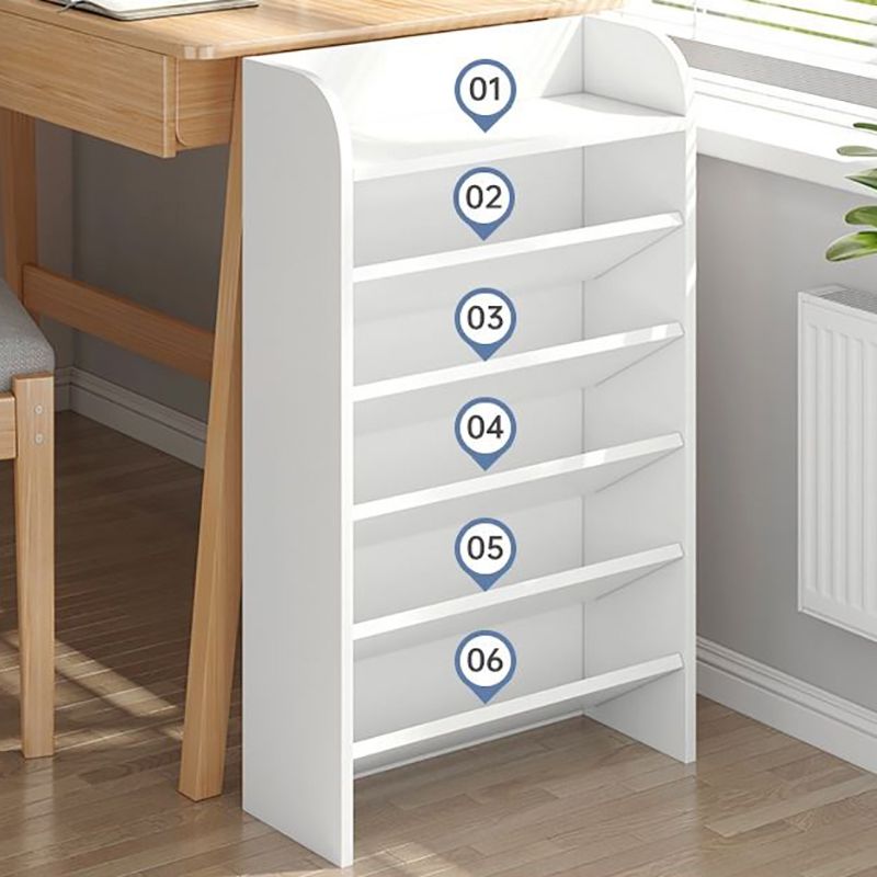 Manufactured Wood Bookshelf Vertical Bookshelf for Classroom,15"L x 3.9"W x 27.6"H Clearhalo 'Bookcases' 'furn' 'furn_bookcases' 'Furniture' 'furniture_bookcases' 'kitchen' 'kitchen_bookcases' 'Living Room Furniture' 'Office Furniture' 1200x1200_c84dc4bc-ba9e-4bbe-8386-05a68cd6a6bd