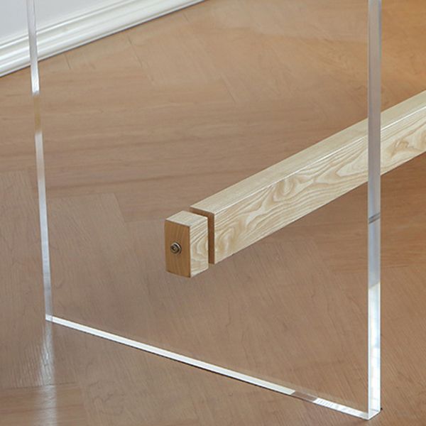 Modern Brown Solid Wood Table Specialty Dining Table for Home