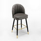 Scandinavian Footrest Living Room Stool Matte Finish Upholstered Barstool Clearhalo 'Bar Furniture' 'Bar Stools' 'bar_stools' 'furn' 'furn_bar_stools' 'Furniture' 'furniture_bar_stools' 'Kitchen & Dining Furniture' 1200x1200_c85225a0-5fcb-4092-b5b8-ab3031defcc0