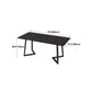 Modern 1/2/5/7 Pieces Black Dining Set Rectangle Sintered Stone Dining Table Set Clearhalo 'Dining Room Sets' 'Dining Tables & Seating' 'dining_room_set' 'furn' 'furn_dining_room_set' 'Furniture' 'furniture_dining_room_set' 'Kitchen & Dining Furniture' 'kitchen&dining_furn' 'kitchen' 1200x1200_c8534600-942b-4c25-ae7a-8eb494758add