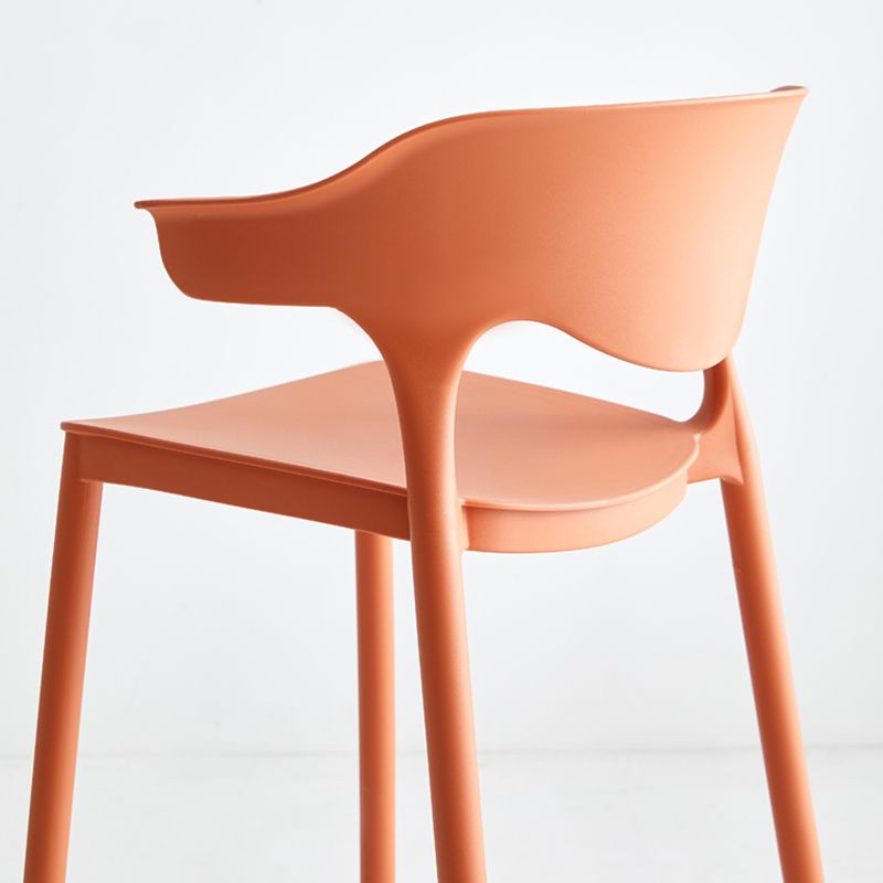 Stackable Plastic Indoor Counter Stools Low Back Scandinavian Style Bar Stools Clearhalo 'Bar Furniture' 'Bar Stools' 'bar_stools' 'furn' 'furn_bar_stools' 'furniture_bar_stools' 'Kitchen & Dining Furniture' 'kitchen&dining_furn' 'kitchen' 'kitchen_furn' Furniture' 1200x1200_c853658b-1cf8-4fcf-81df-e5f2e0f32a32
