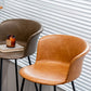 Indoor Leather Bar & Counter Stool Industrial Footrest Low Back Bucket Counter Chair Clearhalo 'Bar Furniture' 'Bar Stools' 'bar_stools' 'furn' 'furn_bar_stools' 'Furniture' 'Kitchen & Dining Furniture' 1200x1200_c853a53c-687d-490e-87cf-9ebbc1ab58ce