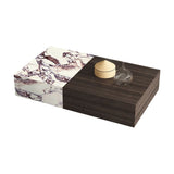 Tavolino da cocktail in pietra da 31 "tavolo da cocktail in pietra