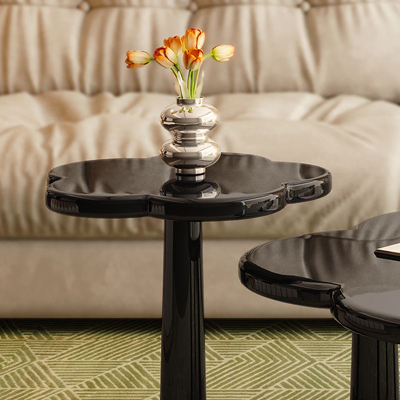 Simple Black Coffee or End Table Contemporary Coffee Cocktail Table with 4 Legs Clearhalo 'Coffee & Accent Tables' 'Coffee Tables' 'coffee_tables' 'furn' 'furn_coffee_tables' 'Furniture' 'Living Room Furniture' 1200x1200_c8567519-6793-457c-999e-84628749a11f