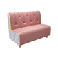 47.27"D x 25.59"W x 33.46"H Contemporary Glam 2-seat Sofa for Restaurant Clearhalo 'furn' 'furn_sofas' 'Furniture' 'furniture_sofas' 'kitchen' 'kitchen_sofas' 'Living Room Furniture' 'Sofa' 'sofas' 1200x1200_c857e726-2a6e-42aa-b956-628979bb18db
