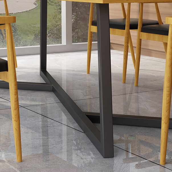 Juego de comedores industriales para el hogar 1/2/9 piezas de mesa de comedor de madera maciza juego