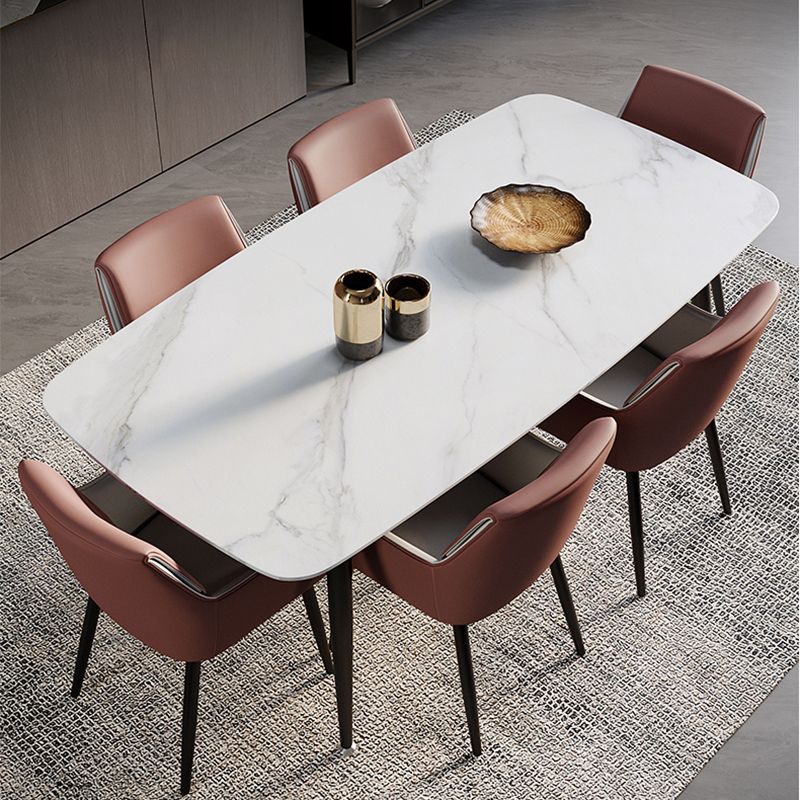 Home Contemporary Arm Chair Parsons Back Metal Dining Room Chair with Cushion Clearhalo ' kitchen&dining_furn' 'Dining Chairs' 'Dining Tables & Seating' 'dining_chair' 'furn' 'furn_dining_chair' 'Furniture' 'furniture_dining_chair' 'Kitchen & Dining Furniture' 'kitchen' 1200x1200_c85a617a-e2ee-46bd-b56a-bb4a7afd6c90