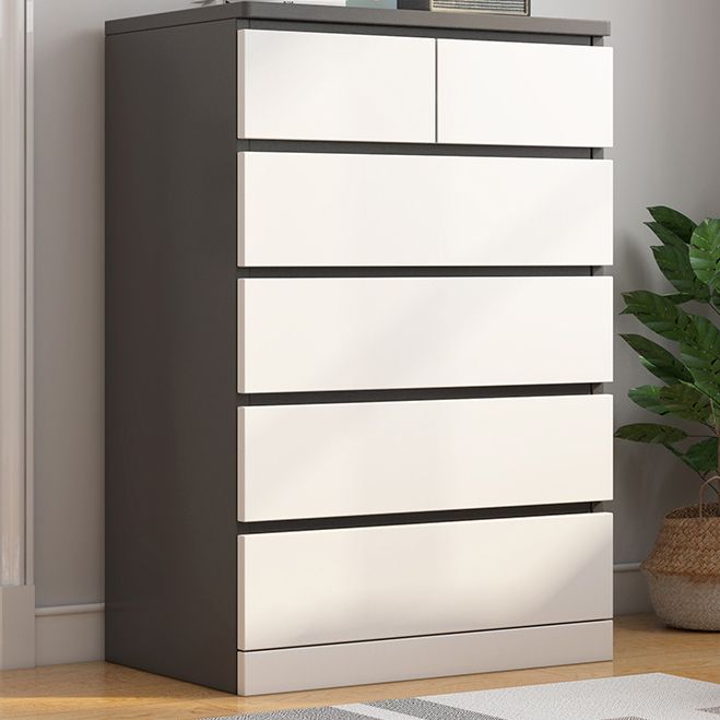 Houten moderne opbergkast dressoir verticaal dressoir zonder spiegel